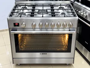 Bosch Serie 6 Freestanding Stainless Steel Gas Cooker / Range (90 x 60 cm)