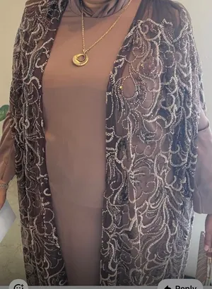 فستان سواريه قطعتين برونزي