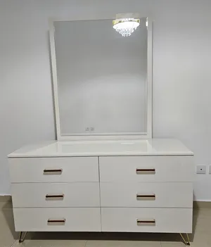 dresser with chair