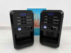 2 Lavazza blue coffee machines