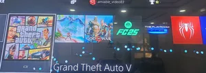 بلايستيشن 4 سليم 500Gb شبه جديده مع شريطين و 4 العاب مربوطه في الحساب  جهازين تحكم و أسلاك جديدة
