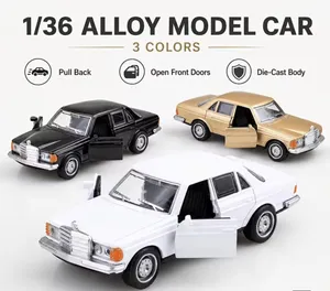 مجسم مرسيدس لف كلاسيك حديد مقاس 1/36 Mercedes Benz W123 Diecast