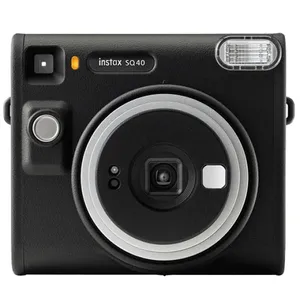 كاميرا فورية Fujifilm Instax Square SQ40، Instant Camera، تصوير فوري مربع أسود