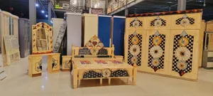 غرف نوم خشب سويدي 6 فتحات
