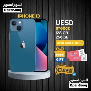 مستعمل بحالة الوكالة ايفون 13 بافضل سعر//IPHONE 13 (128GB) USED