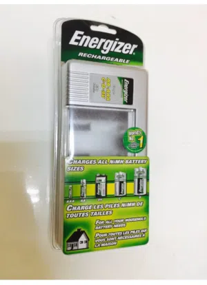 شاحن بطاريات انرجايزر جميع الانواع Energizer CHFCV Universal NiMH Battery Charger AA AAA C D 9 Volt