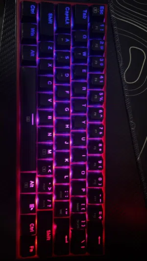كيبورد Red Dragon صغير الحجم K617-RGB