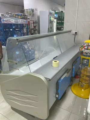 Freezer and counter