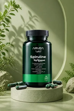 60حبة Spiruline-سبيرولينا