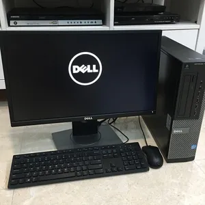 Dell Desktop Intel core-i7 CPU 2.4 GHz 8GB Ram,SSD 256 GB with 20 monitor Keyboard mouse window 10