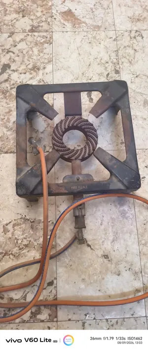 Heavy Duty Cast Iron Gas Burner – Single Burner