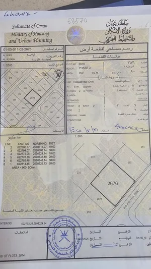 ارض للبيع في الجفنين