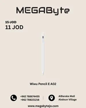 WiWU Palm Rejection Stylus pen for iPad Pencil E -NEW -MEGAByte