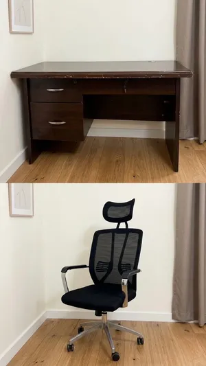 طقم مكتب عمل أو دراسة / طاولة وكرسي Study / Home Office Set