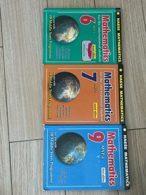 IB Math Textbooks (6,7,9)