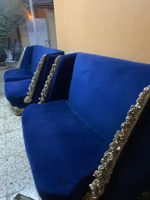 كنب مستعمل 3 قطع جميل