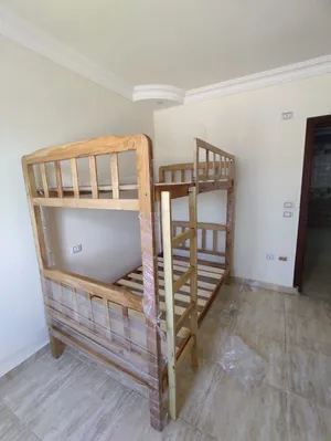 سرير خشب بملل والسلم والحاجز Furniture oh