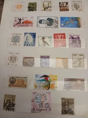 طوابع قديمة للبيع