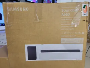 Samsung A650 Soundbar with Subwoofer for sale.
