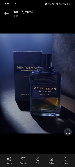 عطر جنتل مان جيفانشي GENTLEMAN GIVENCHY GIVEN RÉSERVE PRIVEE