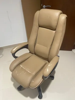 Brown office chair
