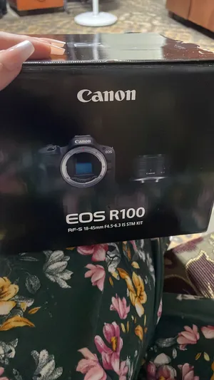 Canon EOS R100 جديدة بالكرتونة - RF-S 18-45mm Kit