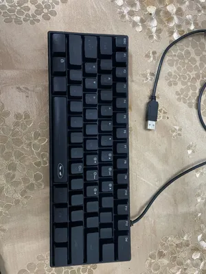 كيبورد MAGEGEE حجم 60% ضو led كبسات مريحه وذات صوت جميل وبسعر مميز