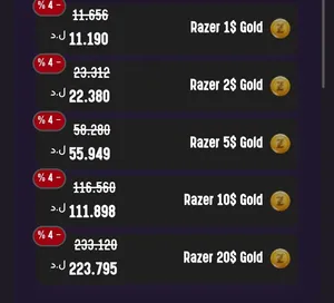 شحن Razer Gold