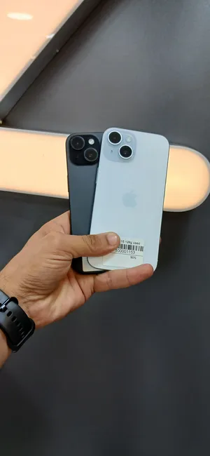 ايفون 15 بحالة الوكالة / مش مفتوح / مكفول /  128 GB