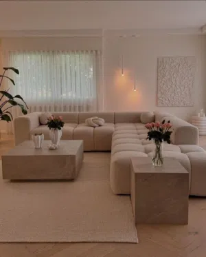 BRAND NEW L SHAPE BUFF MODEL SOFA WITH 5 YEAR WARRENTY FOR FOAM AND WOOD   3+2 TOTAL 5 MITER SOFA