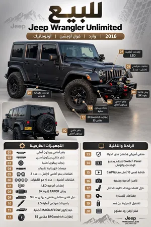 Jeep Wrangler Unlimited  2016