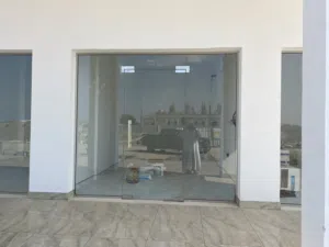 New Shops For Rent near Naseem Garden in Rumais للإيجار محلات جديدة   قريب حديقة النسيم في الرميس