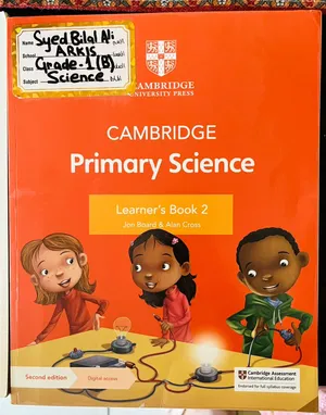 Grade 1 - Cambridge Primary Science & English Books – Set of 2
