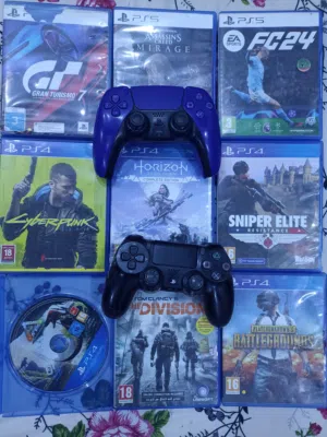 دسكات و ذراعات ps4 و ps5