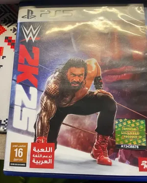 شريط بلايستيشن 5 -WWE25 مصارعه 2025
