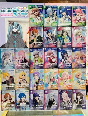 Original SEGA - Project Sekai figures