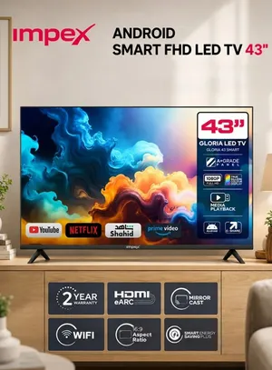 Impex ANDROID SMART FHD LED TV 43