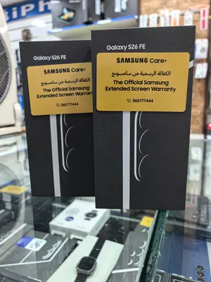 Samsung s26 FE جديد كفالة الوكيل الرسمي بسعر مميز جدا