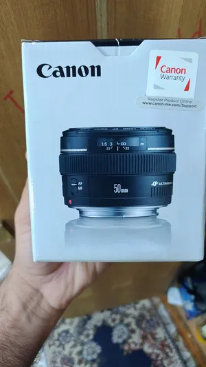 عدسة كانون 50mm f1.4 اخت الجديدة اقرو الوصف