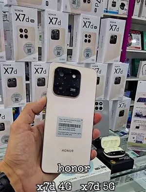 Honor X7D 256GB 16RAM جديد كفالة الوكيل لمدة 12 شهر