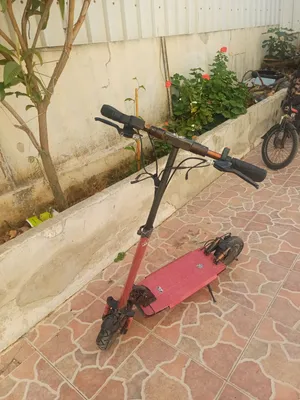 سكوتر كهربائي 48v 16 امبير مع شاحن للبيع الخليل ناقطها بطارية و عقل