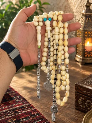 مسبحة عاج ناب الفيل