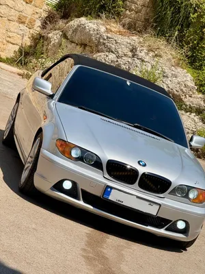 للبيعBMW 325 CI لون فضي خارقة