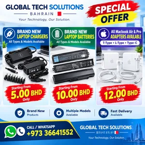 Brand New All Type of Laptop Chargers and Batteries Available Very Good Price