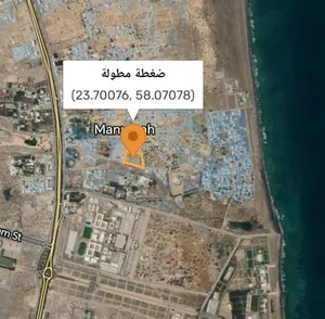فررصه ارض سكنية السيب المنومه منطقه هادئة جدا