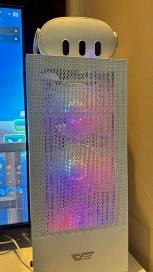 Gaming pc and meta quest 3 pc vr setup