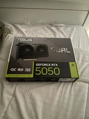استخدام اقل من اسبوع Asus dual series Rtx 5050 8gb