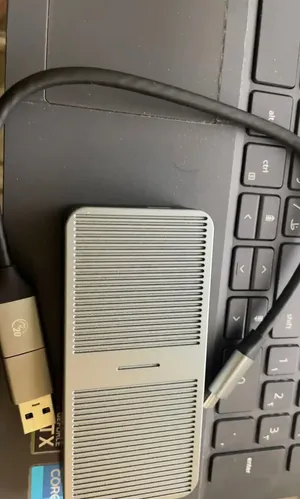 كيس حافظة 2TB m.2 Ssd معدني ORICO M.2 NVMe USB4 - 40Gbps - شبه جديد