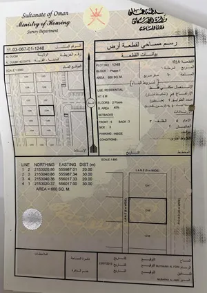 Residential Land for Sale in Buraimi Al Buraimi