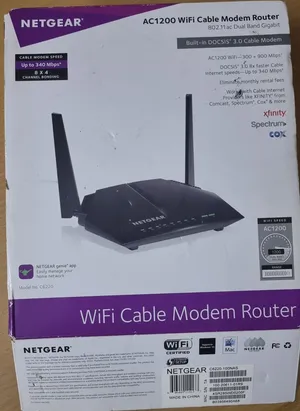 NETGEAR AC1200 wifi cable modem router